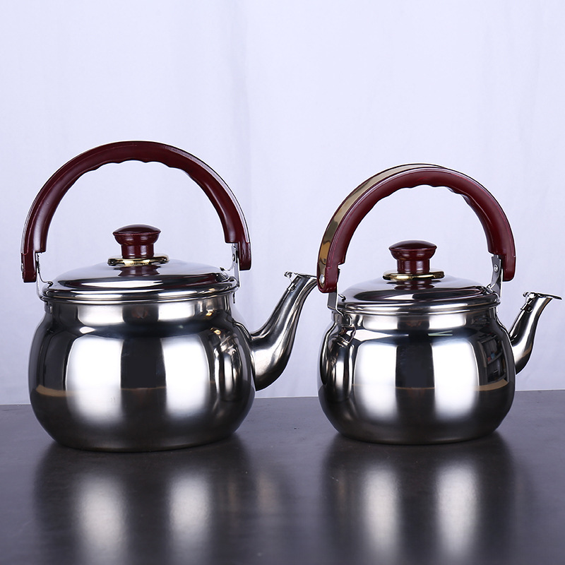 Capacious electromagnetic teapot stainless steel for home use for…