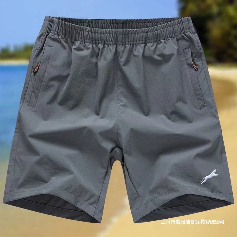 Basketball Thin Casual Sports Outdoor Men's Running Ice Silk Loose New Style Pants Shorts Summer Quick-Dry Five-Point Shorts