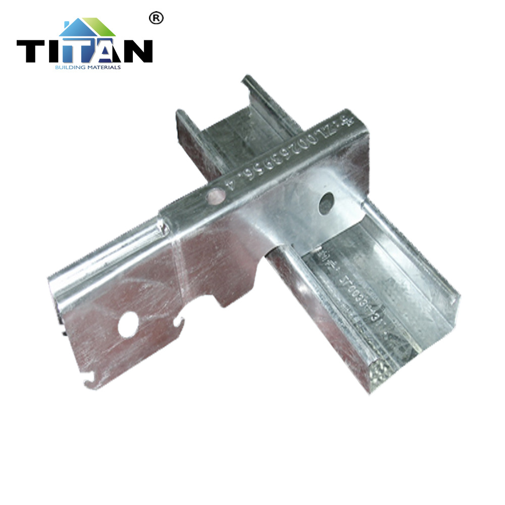 Lugar del fabricante 38 quilla horizontal nivelada de la pared quilla diagonal de la quilla de acero ligero con agujeros, quilla de la pared de exportación