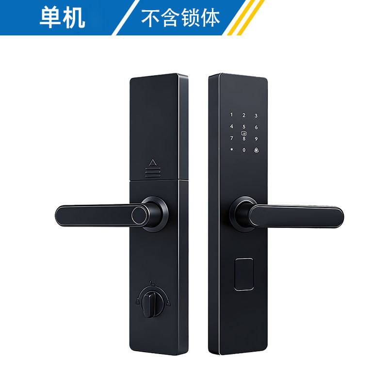 Cerradura Electrónica Inteligente con Bluetooth de Aleación de Aluminio, Huella Dactilar, para Puerta Antirrobo