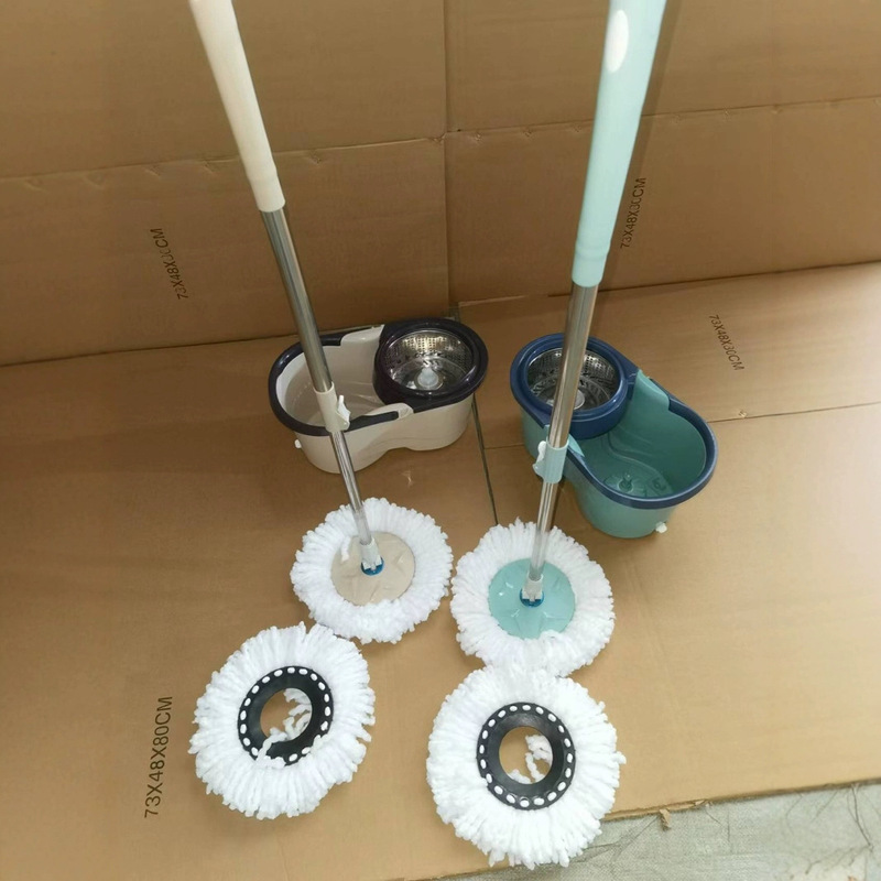 Rotating Double Drive Mop Bucket Tile Floor Mop Bucket Quick Drying Household Lazy Mop Bucket