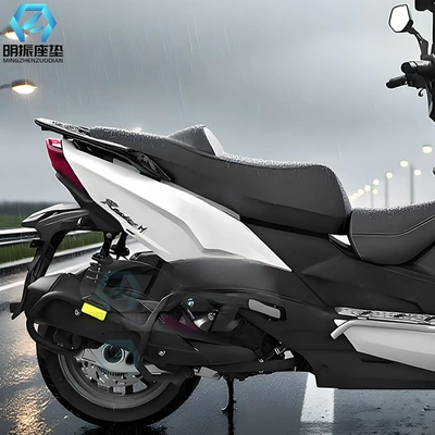 Suitable for Guangyang H150Ⅸx150/Rks150 Motorcycle cushion - black-high-bottom-version-with-backrest-suitable-for-170-and-above
