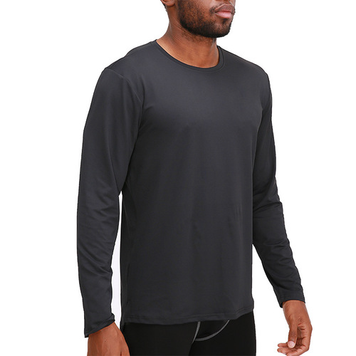 NBA shooting quick-dry basketball running training fitness apparel men's sports long-sleeved men's quick-dry T-shirt