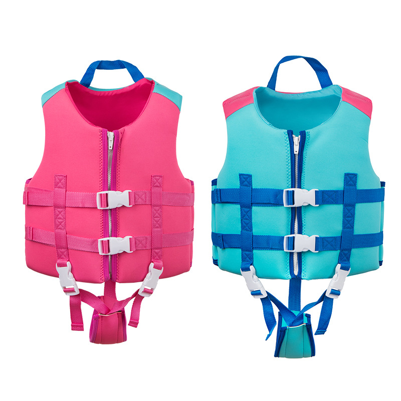 Children's safety life jacket men's and women's buoyancy life jacket children's swimming suit large buoyancy vest anti-slip buckle