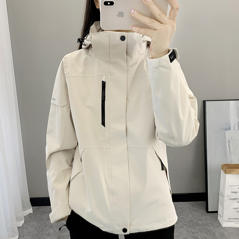 Autumn/winter 2024 new graphene liner three-in-one removable outdoor mountaineering jacket jacket jacket