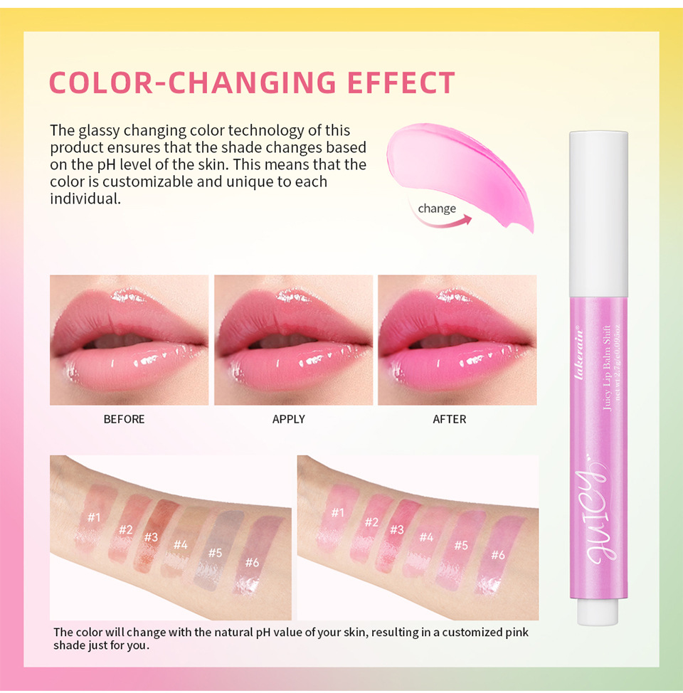 Lakerain 6-color Hydrating Lip Balm undefined