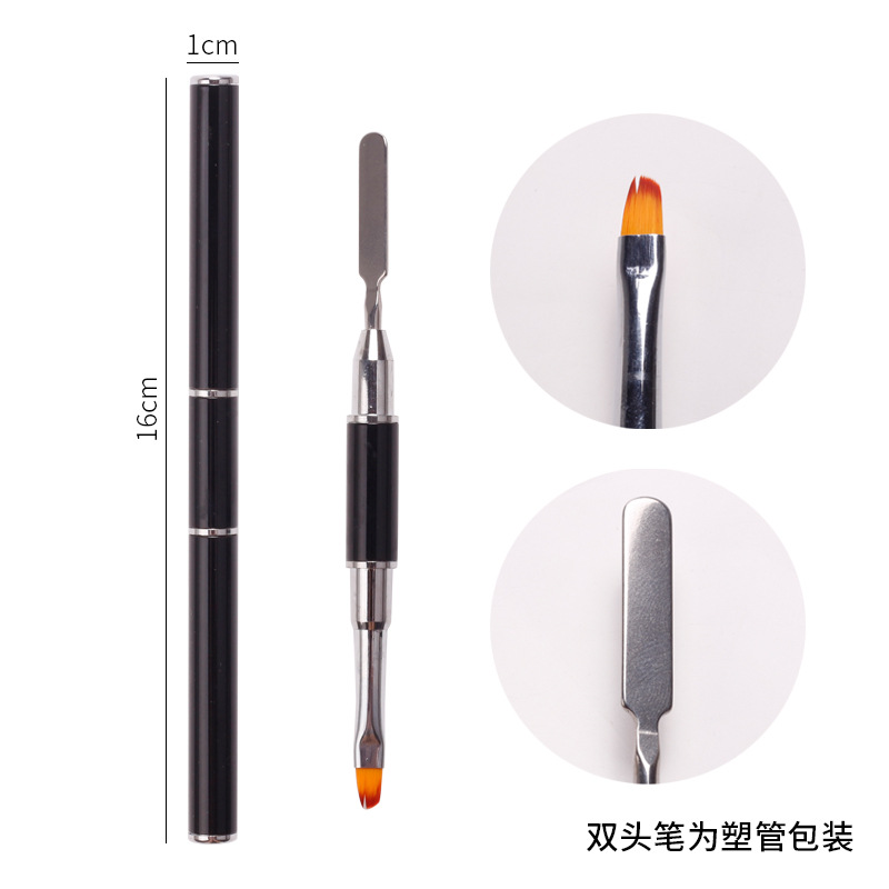 Suministro directo transfronterizo de extensión de uñas pegamento titular sin papel extensión rápida modelo de cristal sin dolor traje de clip de pegamento de cristal