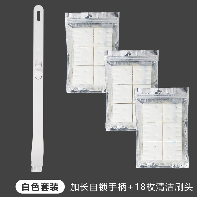 Disposable toilet, brush, changeable set