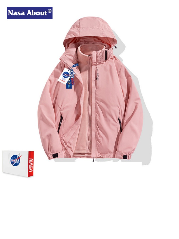NASA Acerca de la chaqueta de asalto para hombres primavera y otoño 2026 nueva chaqueta de moda americana para parejas