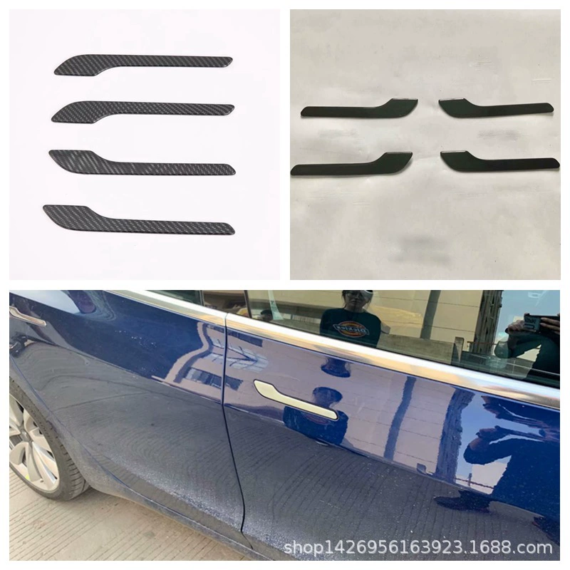 21 Модификация ручки модели Tesla подходит для Model3 внешняя ручка часть половины пакета дверная ручка украшение крышки Y