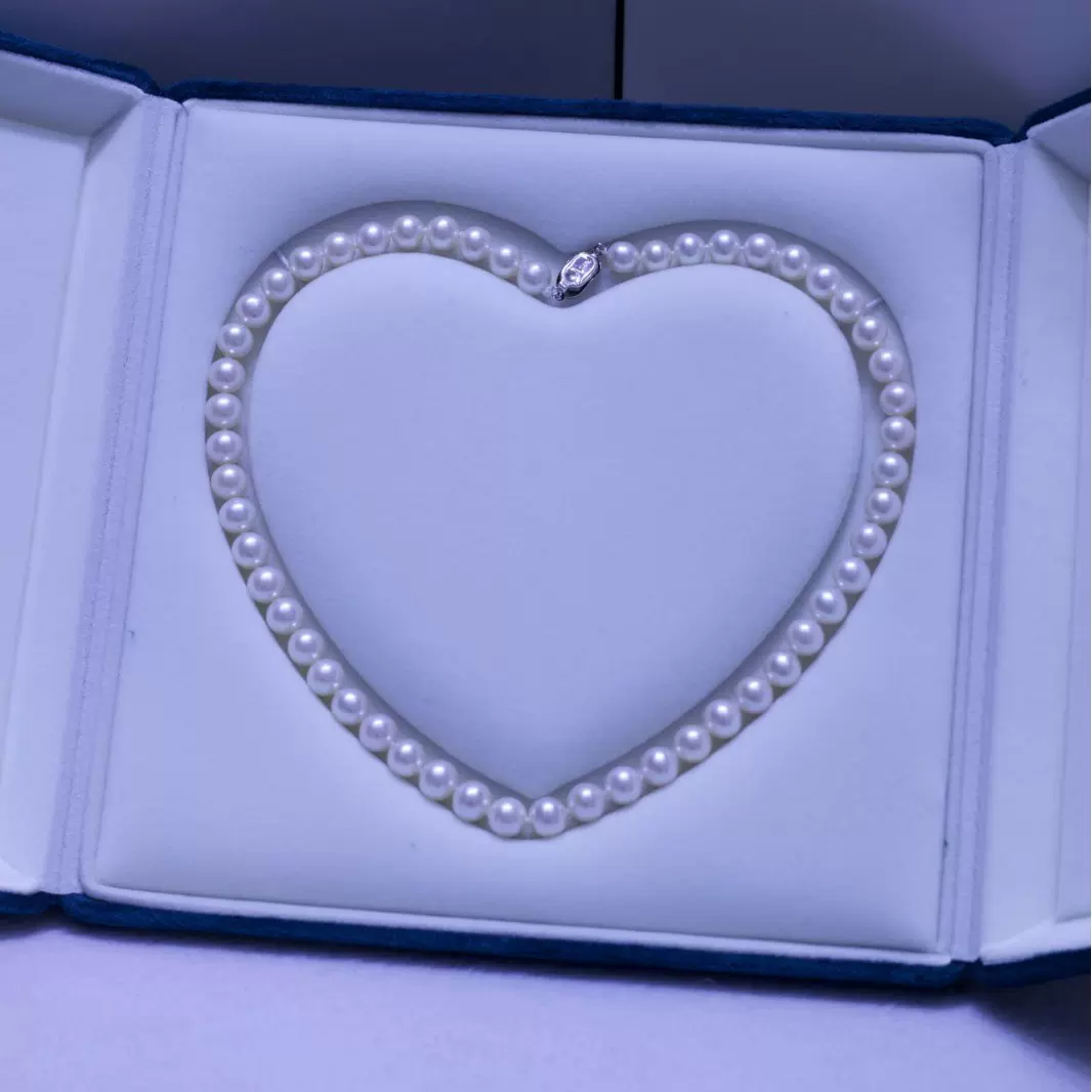 诸暨天然淡水珍珠项链无核8-9mm近正圆送礼送妈妈婆婆生日闺蜜