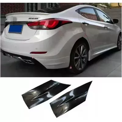 Kit, Langdong Anti-Collision Front Lip, Big Surrounded - 1-pair-of-rear-corners-without-paint