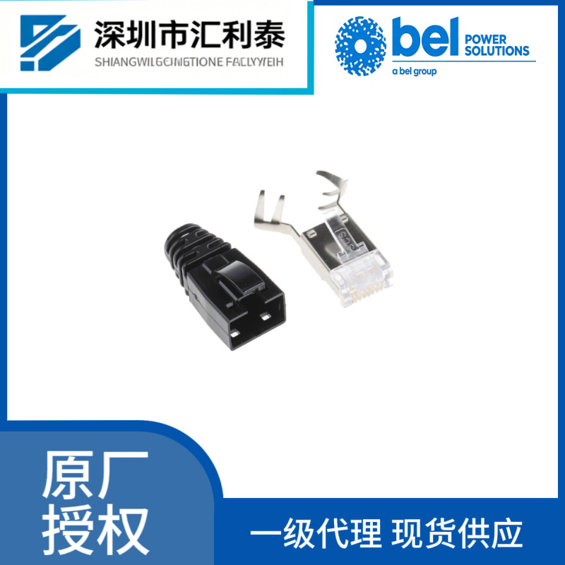 Bel Ss-39200-055 Rj45 Crystal Head Cat6A Shielded 8P8C Ethernet Connector Bel Ss-39200-055 Rj45 Crystal Head Cat6A Shielded 8P8C Ethernet Connector