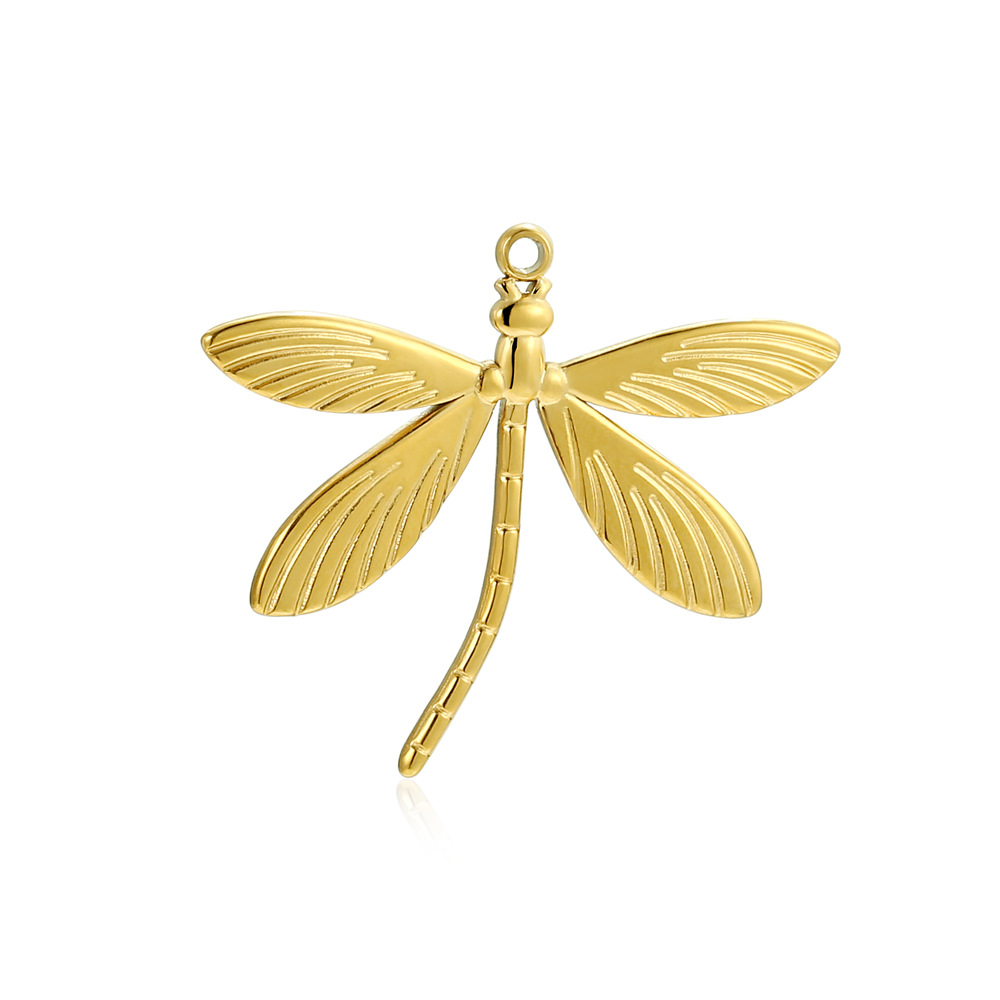 3g Weight Pendant Jewelry Making Type 17*17mm Jewelry Making Size 18K Gold Plated Plating Material DIY Jewelry Accessories Classification 1 Piece Quantity 304 Stainless Steel Material Star, Heart Shape, Dragonfly Pattern All Seasons Season Polished Finish Marine Style, IG Style Style 1 Piece 17*17mm 304 Stainless Steel 18K Gold Plated Star Heart Shape Dragonfly Polished Pendant 6