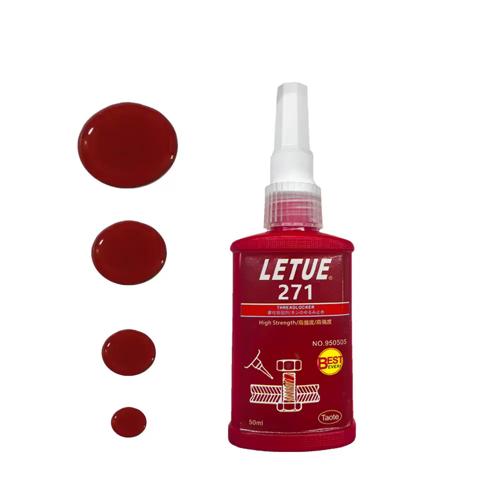 厂家直销螺丝胶防松紧固厌氧胶水液体243 271272 680耐腐蚀耐高温