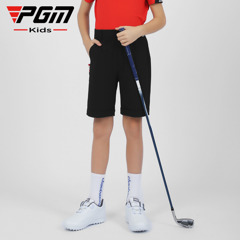 Pgm2023 New Golf Boys Shorts Youth Sports Pants Classic Versatile Summer Pants