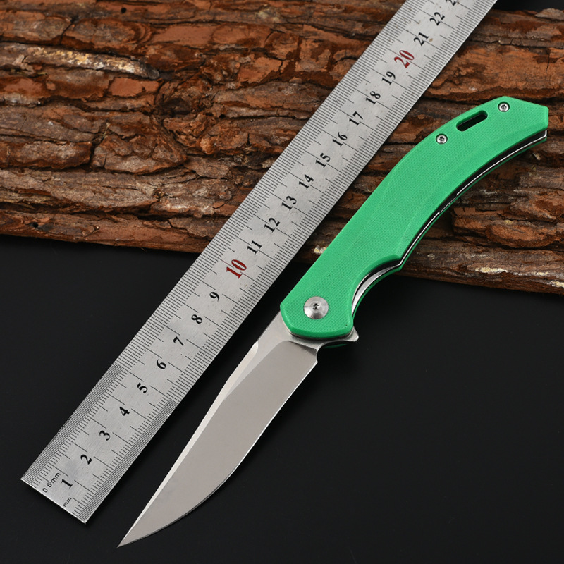 厂家批发折叠刀锋利防身随身高硬度折刀户外刀具防身小刀