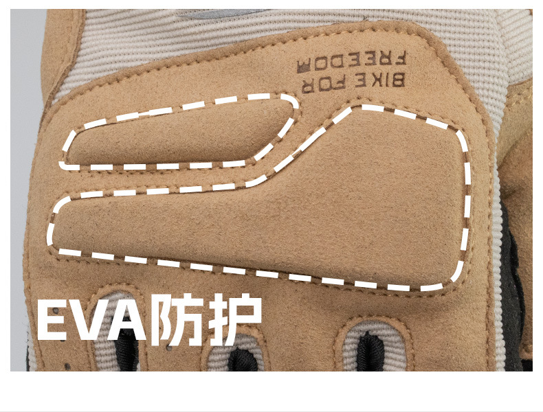 Motorcycle Gloves Touch Screen Summer Breathable Rider Retro Cruise Street Motorcycle Protection Anti-Fall Riding Equipment All Seasons