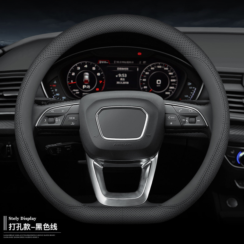 フォルクスワーゲン ステアリングホイールカバー Sagitar Tiguan Tanyue Magotan Tange Passat Touron 2025 Lavida Bora レザー|undefined