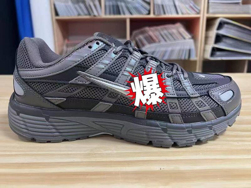 跨境专供P6000低帮男女运动鞋复古跑鞋网面透气防滑款情侣跑步鞋|undefined