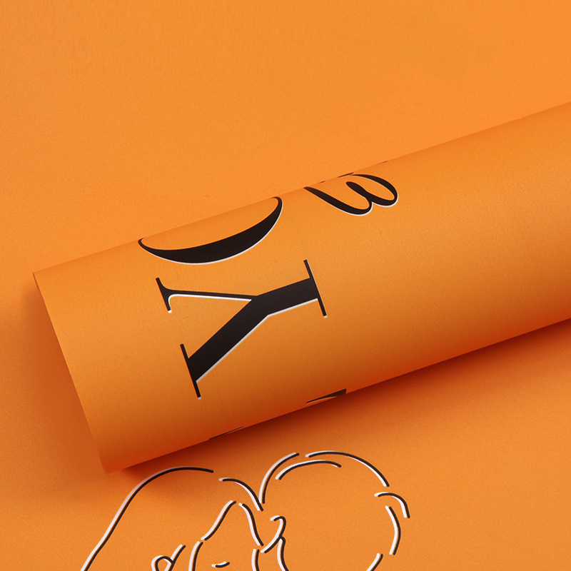 Gran cantidad, excelente precio, ventas directas de fábrica, todo tipo de papel de embalaje de flores impermeable, papel de embalaje de ramo, Jane Eyre abraza el papel Ouya