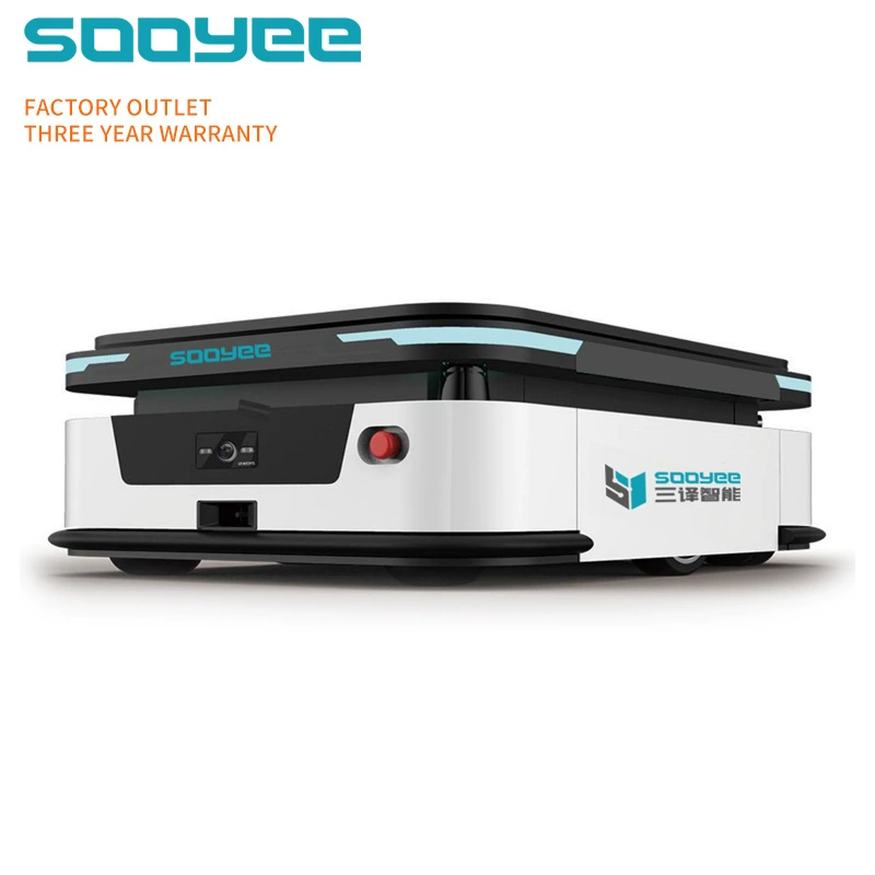 Интегрированный интеллектуальный мобильный робот для склада большой грузоподъемности, интеллектуальный робот-штабелер для складского хранения