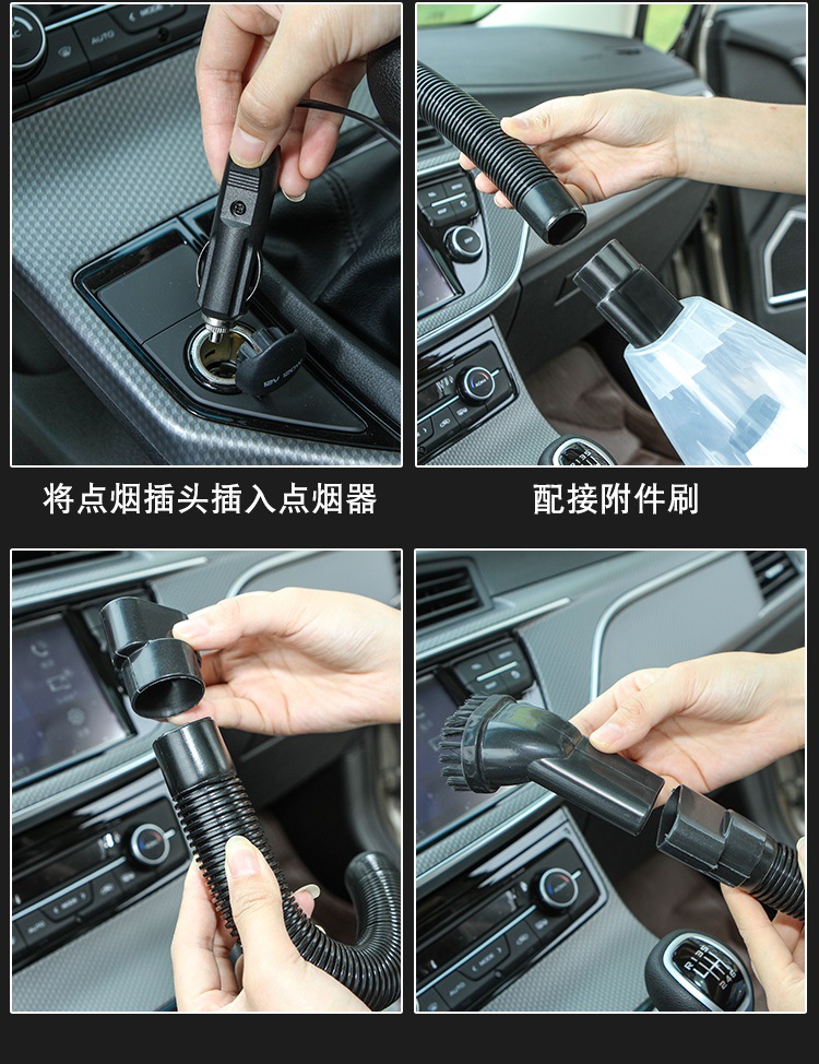 Car Haipa vacuum cleaner wet and dry strong suction 120W high power car vacuum cleaner car vacuum cleaner