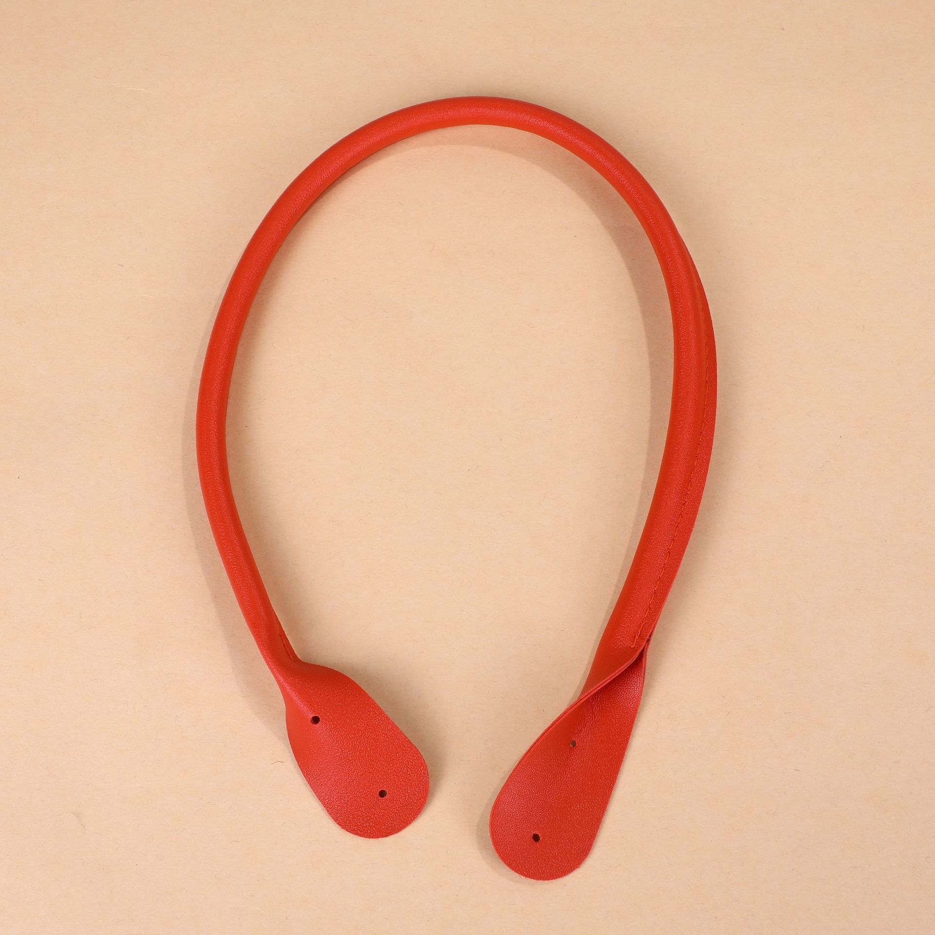 Orange rounded nappa pattern