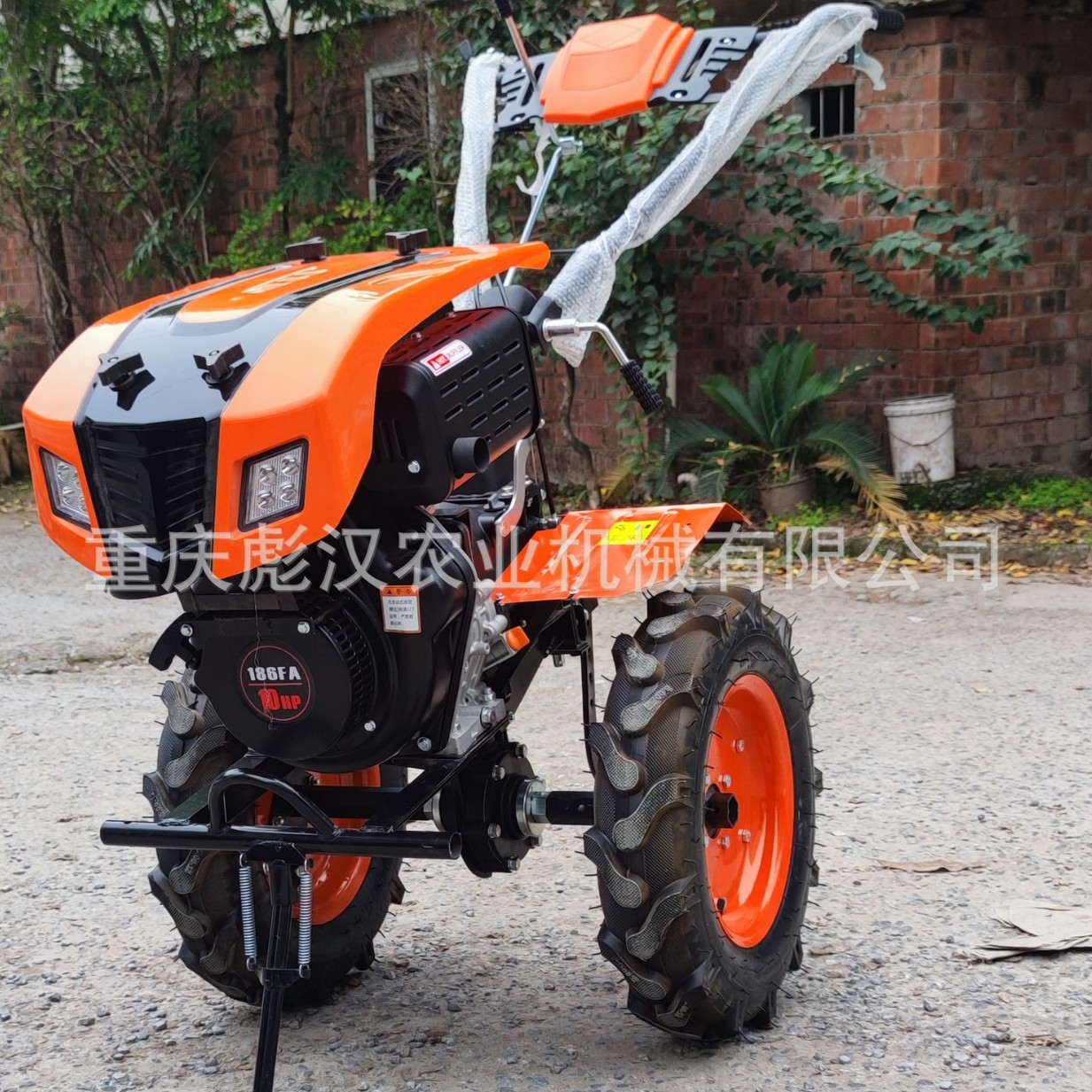 出口机型|10HP|12HP|12.5HP|13HP|15HP|带灯罩柴油微耕机