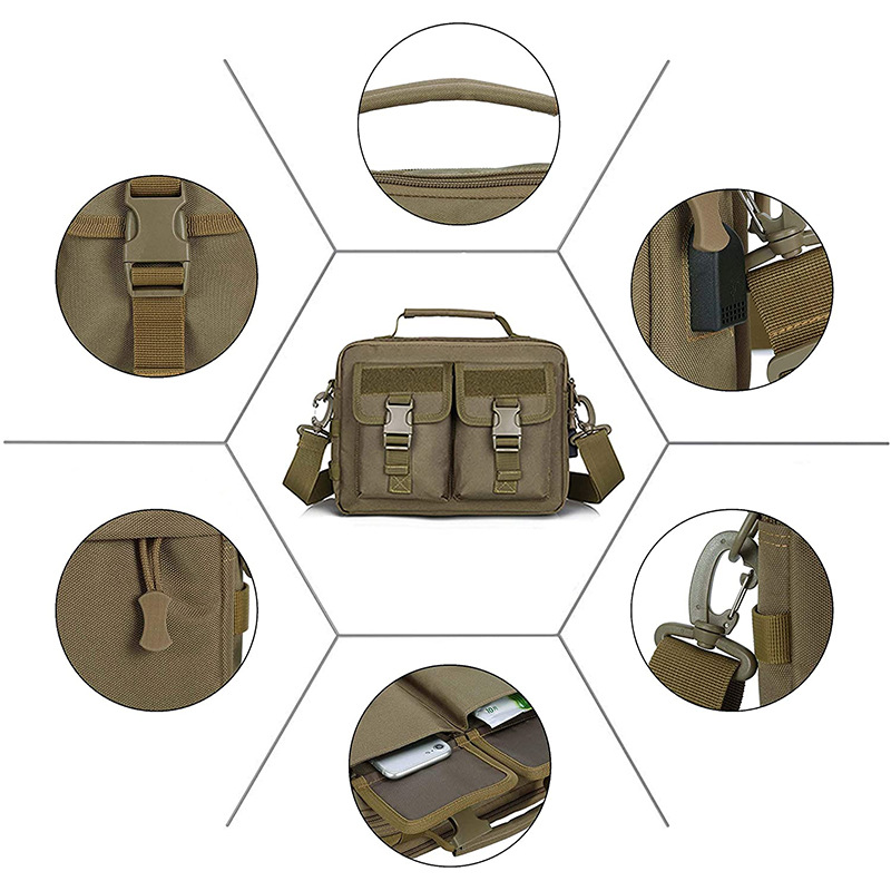 universal tactics nylon bag one shoulder