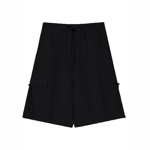 Workwear Shorts for Women - Summer Thin Version 2025, American Style Loose Casual Straight Leg Five-Finger Pants for Short Women and Students