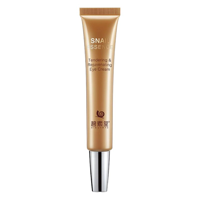 Крем для глаз Bisutang Snail Essence Youthful Age-Freezing: разглаживает мелкие морщины, оптовая продажа, антивозрастной, подтягивающий, против морщин