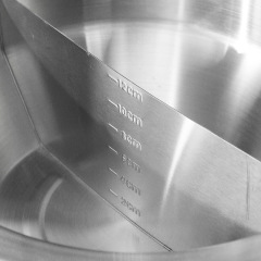 Large-capacity tall and deep skewer hot pot pot stainless steel double boiler hot pot store commercial induction cooker