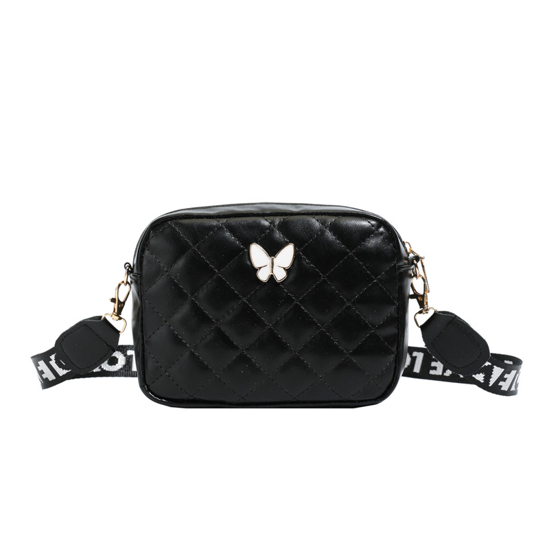 Bolsos de comercio exterior transfronterizo para niños, bolsos de hombro de moda, bordados de diamante, bolsos de cambio para niños y niñas, lindas mariposas para bebés.