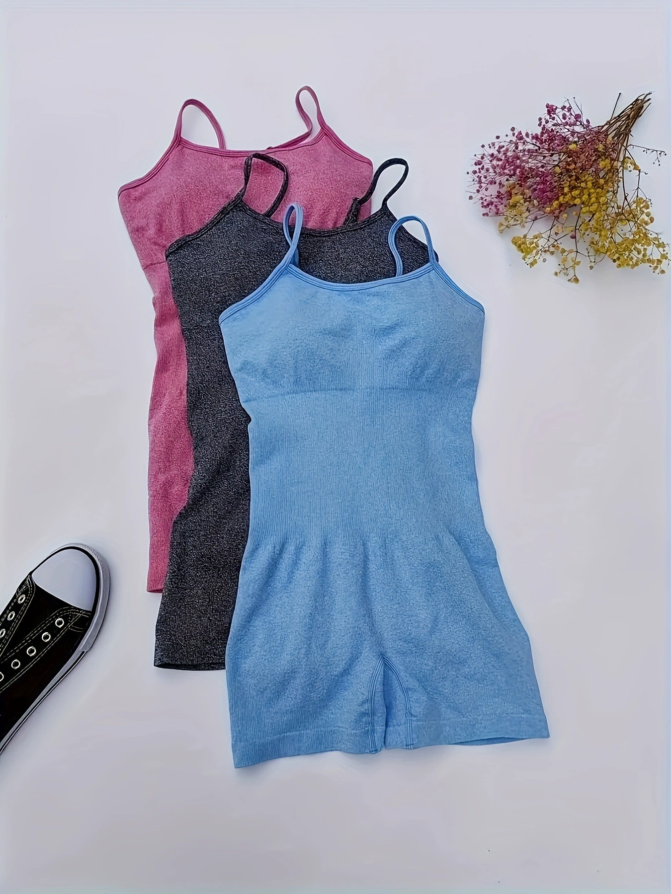 2025 трансграничный спортивный набор для йоги 3-х предметный женский набор для йоги сексуальный комбинезон