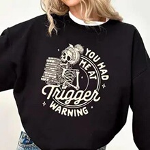 N 74591 Printed Round Neck Women's Top ӡ��Բ������ �羳����