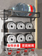 Towel Rack Bathroom Shelf Integrated No-Nail Wall Mount Bathroom Toilet Bathroom Suite Aluminum Alloy Towel Rack
