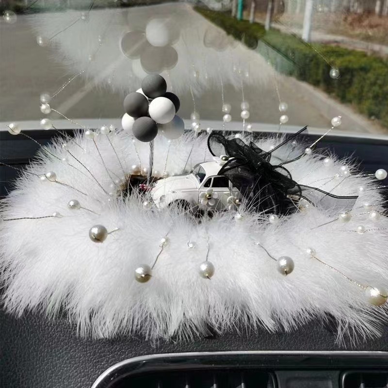 Decoración de coche interior de coche creativo tablero de instrumentos de coche decoración de coche diamante otra resina simple