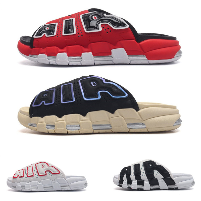 Putian Shoes More Uptempo Slide Pippen Slippers Men's and Women's Summer Casual Sports Couple Air Cushion
