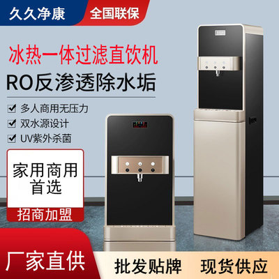 Hot and cold one Drinking Machine household commercial RO Penetration Pipeline machine School Office Water purifier filter