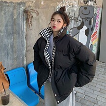 反季冬外套女冬季新款森系棉衣面包服韩版宽松棉衣潮