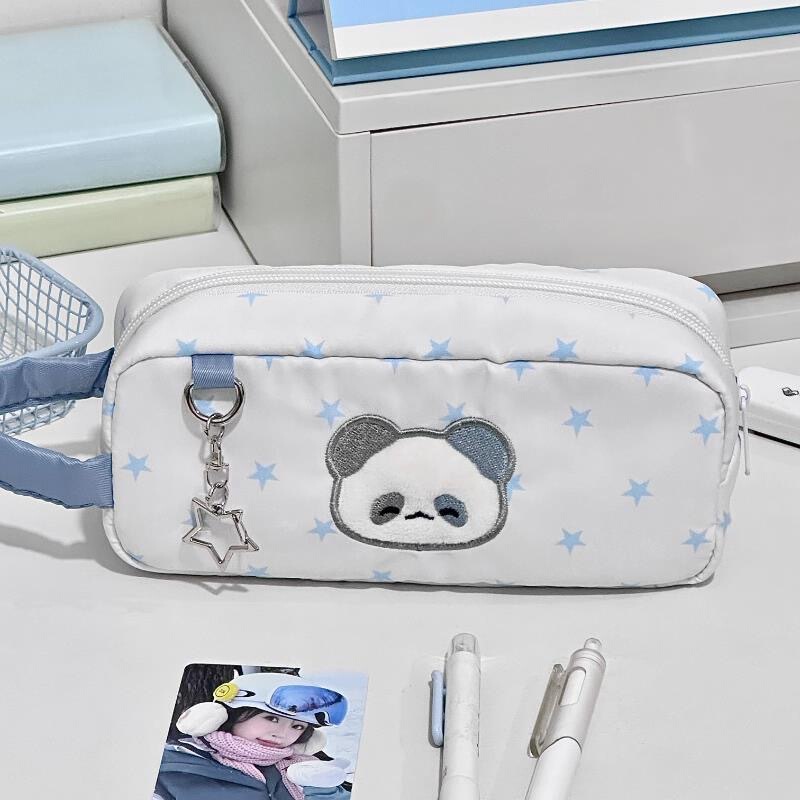 ins 和風 かわいい 星型 ペンケース 高価値 文具箱 シンプル 中学生 小学生 文具 大容量 収納|undefined