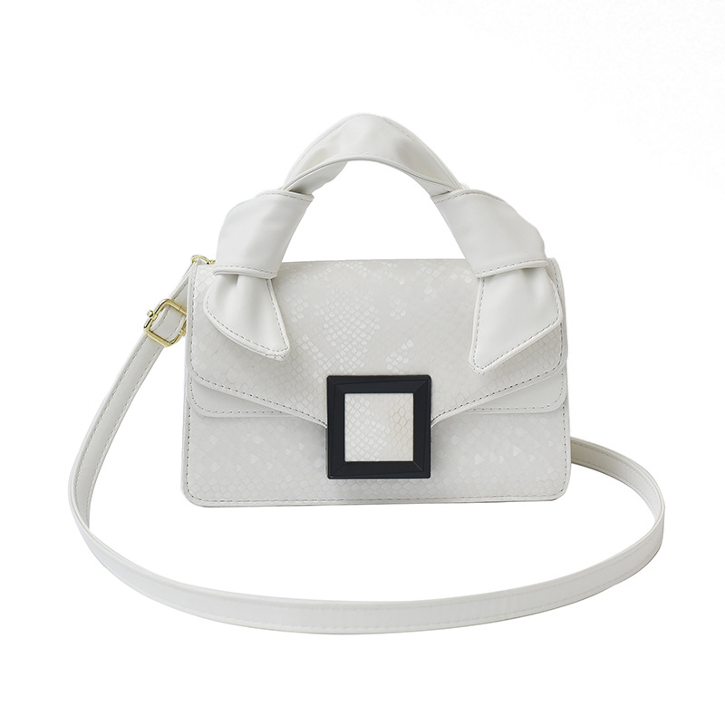 Bolso de textura transfronteriza 2025 verano nuevo bolso femenino bolso de hombro con estampado de piel de serpiente de alta calidad bolso de mensajero de moda retro