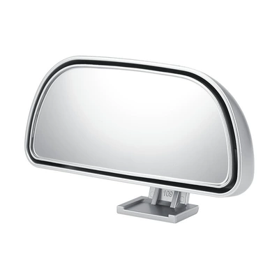 Large field of view rear view auxiliary mirror: car reversing mirror, dual adjustment