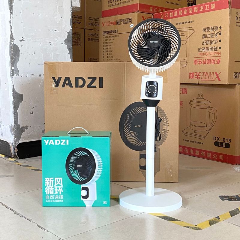 新しい Yangzi 空気循環ファン家庭用扇風機首振り強風サイレント対流テーブルスタンド兼用フロアファン|undefined