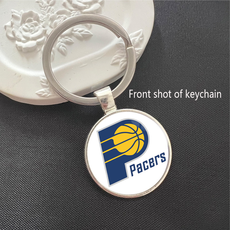 NBAチームのエンブレムのキーホルダーの時間宝石合金のペンダントのカバンの自動車の鍵のペンダントのバスケットボールのファンのプレゼント|undefined