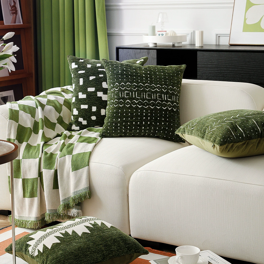 Modern and minimalistic pillow, sofa, cloth, pillowcase