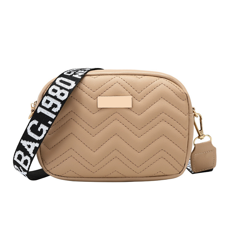 Impresión de cinturón de hombro bolsos de mochila2024 bolsos de mujeres bolsos de comercio exterior bolsos de bordado ondulados de mujeres coreanas