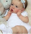 22 pulgadas bebé reborn Saskia niño niña realista toque real
