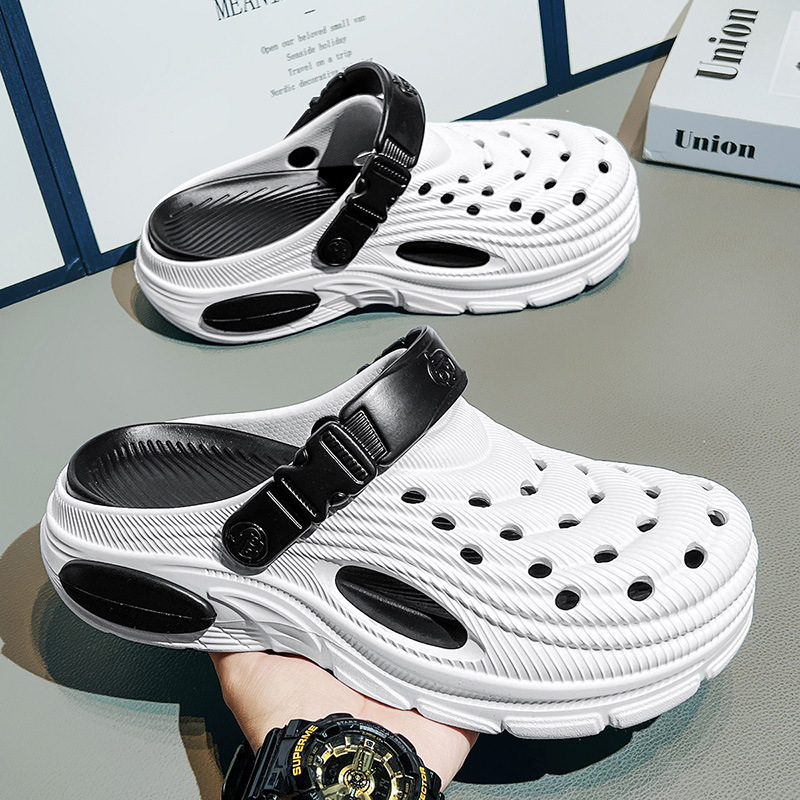 Cross-Border Clogs for Men, Summer 2026 New Model, Beach, Operating Room, Driving, Outdoor Wear Sandals, Factory Wholesale Cross-Border Clogs for Men, Summer 2026 New Model, Beach, Operating Room, Driving, Outdoor Wear Sandals, Factory Wholesale